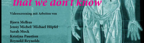 'At least we know that we don't know' -Kunstverein Wolfenbüttel- 14 May 2017, 17:00h